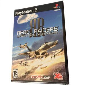 Sony PlayStation 2 Rebel Raiders Operation Nighthawk Video Game New Sealed Plane
